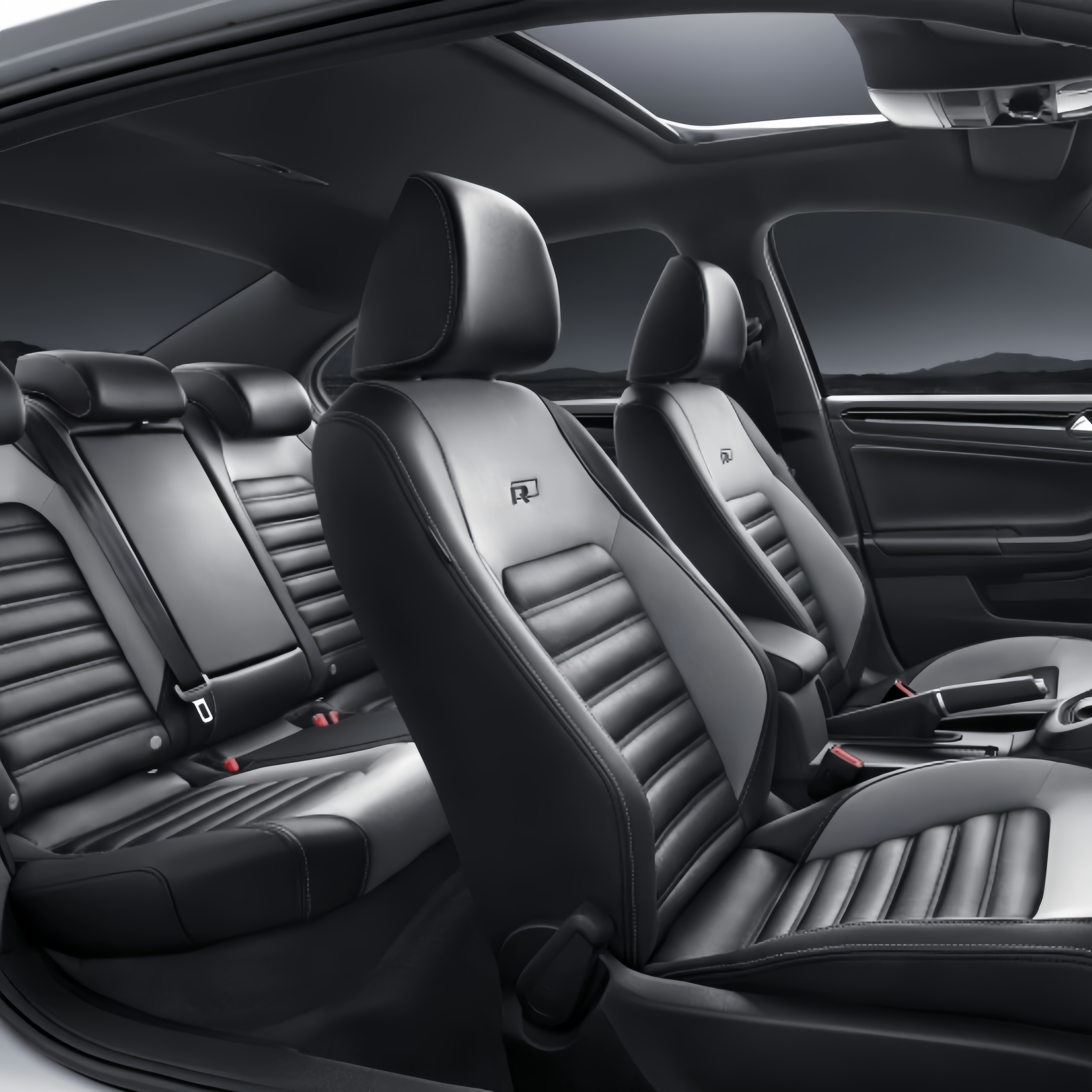 automotive interior leather seat upholstery raw material
