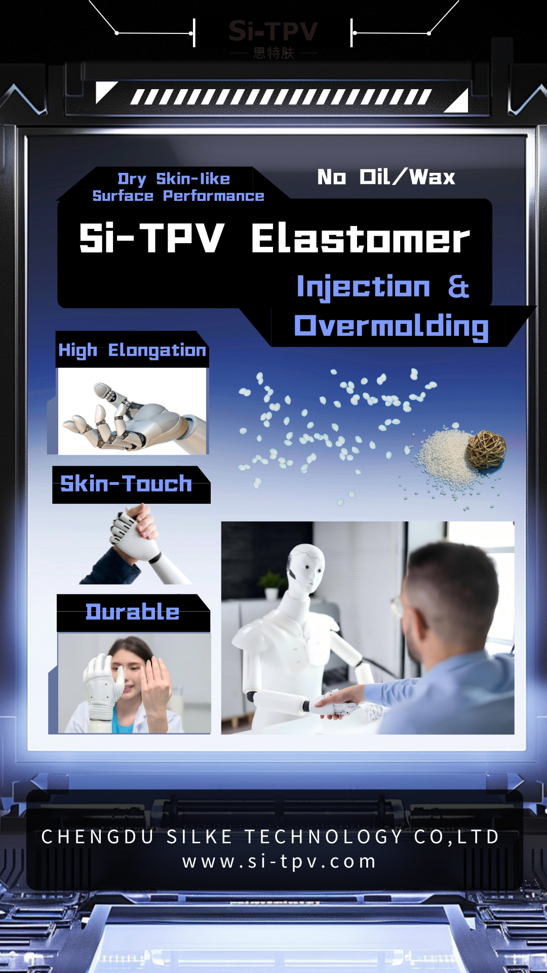 Soft As Skin Overmolding Material, Soft & Slip Tpu,Soft-Touch Elastomer, Soft-Touch Overmolding Material,Flexible Elastomer For Soft-Touch Applications, Durable Soft Touch Materials,Soft Elastic Material