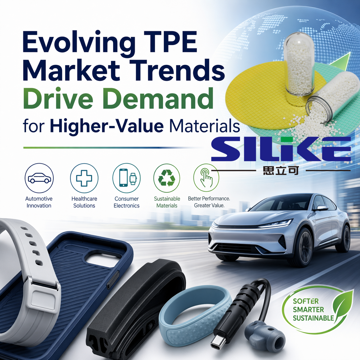 Growing demand reveals limitations of conventional TPE materials.