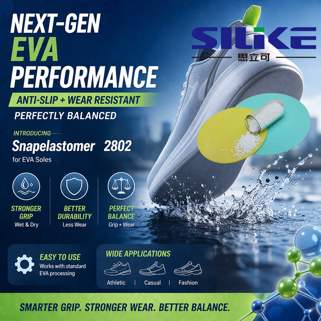 Driving Next-Generation EVA Footwear Performance with Advanced Anti-slip and Wear-resistant Technology