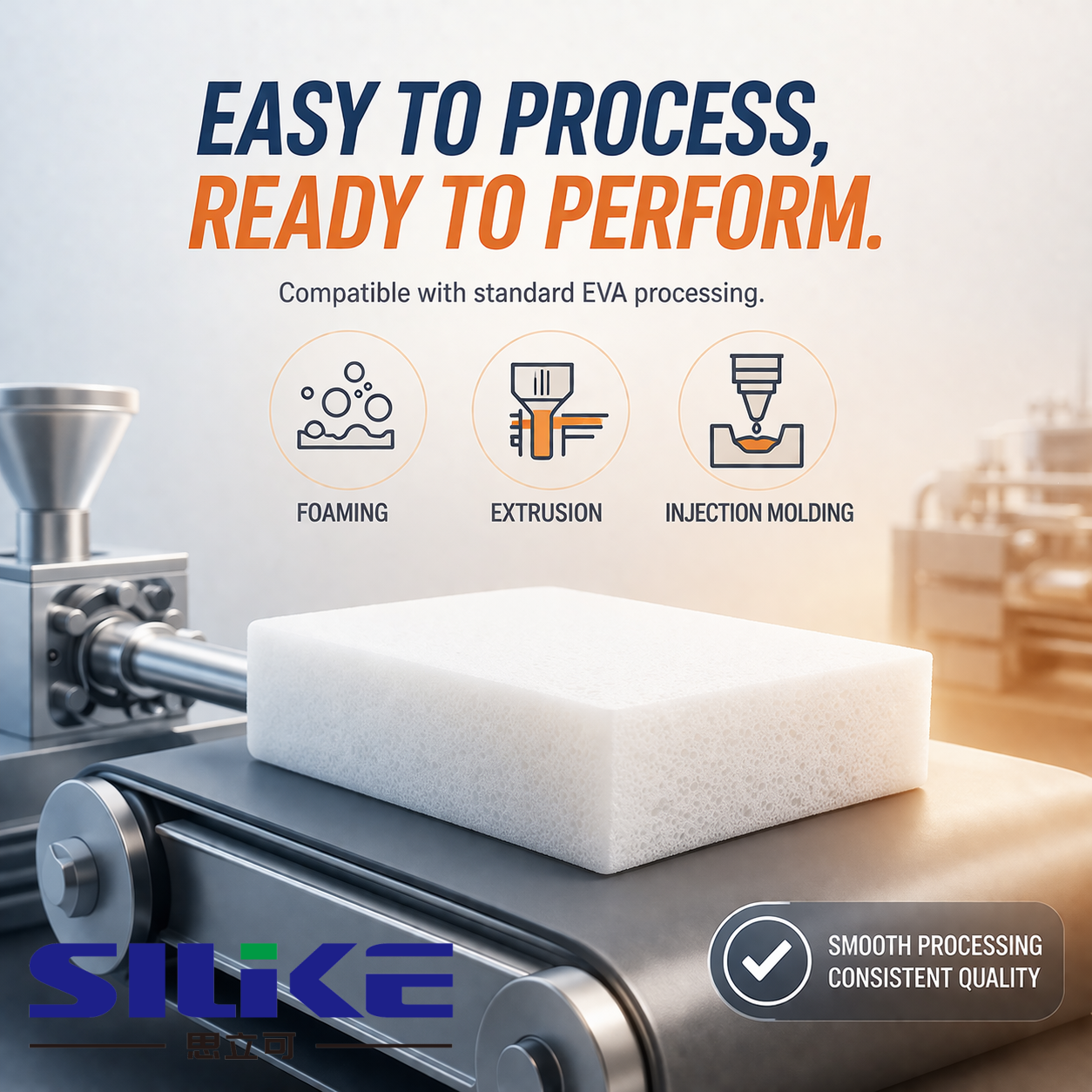 Processing Compatibility for EVA Manufacturing