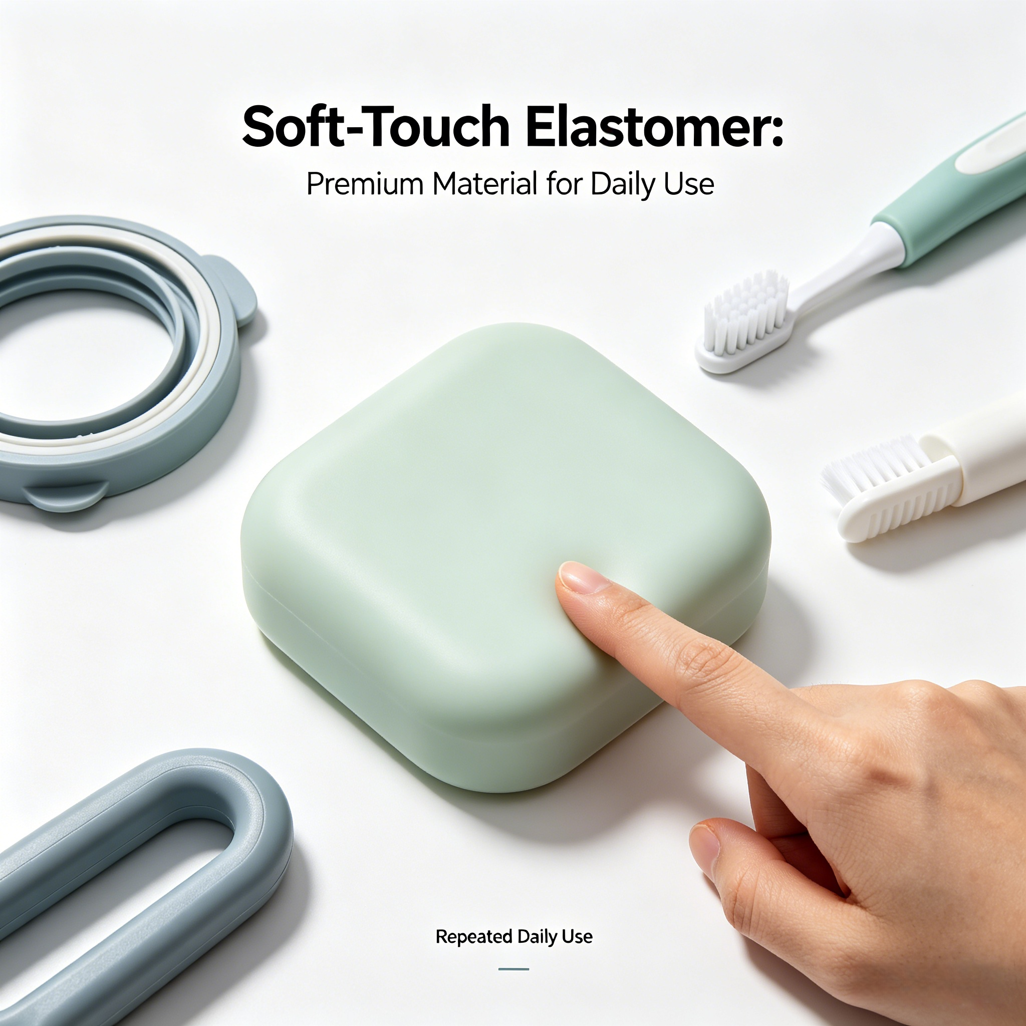 Skin Friendly Elastomer with Repeated Use Potential